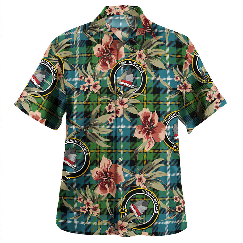 Clan MacNeil of Barra (MacNeilMacNeill) Ancient Tartan Crest Badge Aloha Hawaiian Shirt Tropical Old Style WC12 MacNeil of Barra (MacNeilMacNeill) Ancient Tartan Tartan Today   