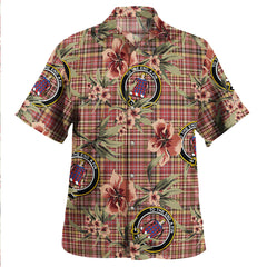Clan Ogilvie of Strathallan Weathered Tartan Crest Badge Aloha Hawaiian Shirt Tropical Old Style HY53 Ogilvie of Strathallan Weathered Tartan Tartan Today   