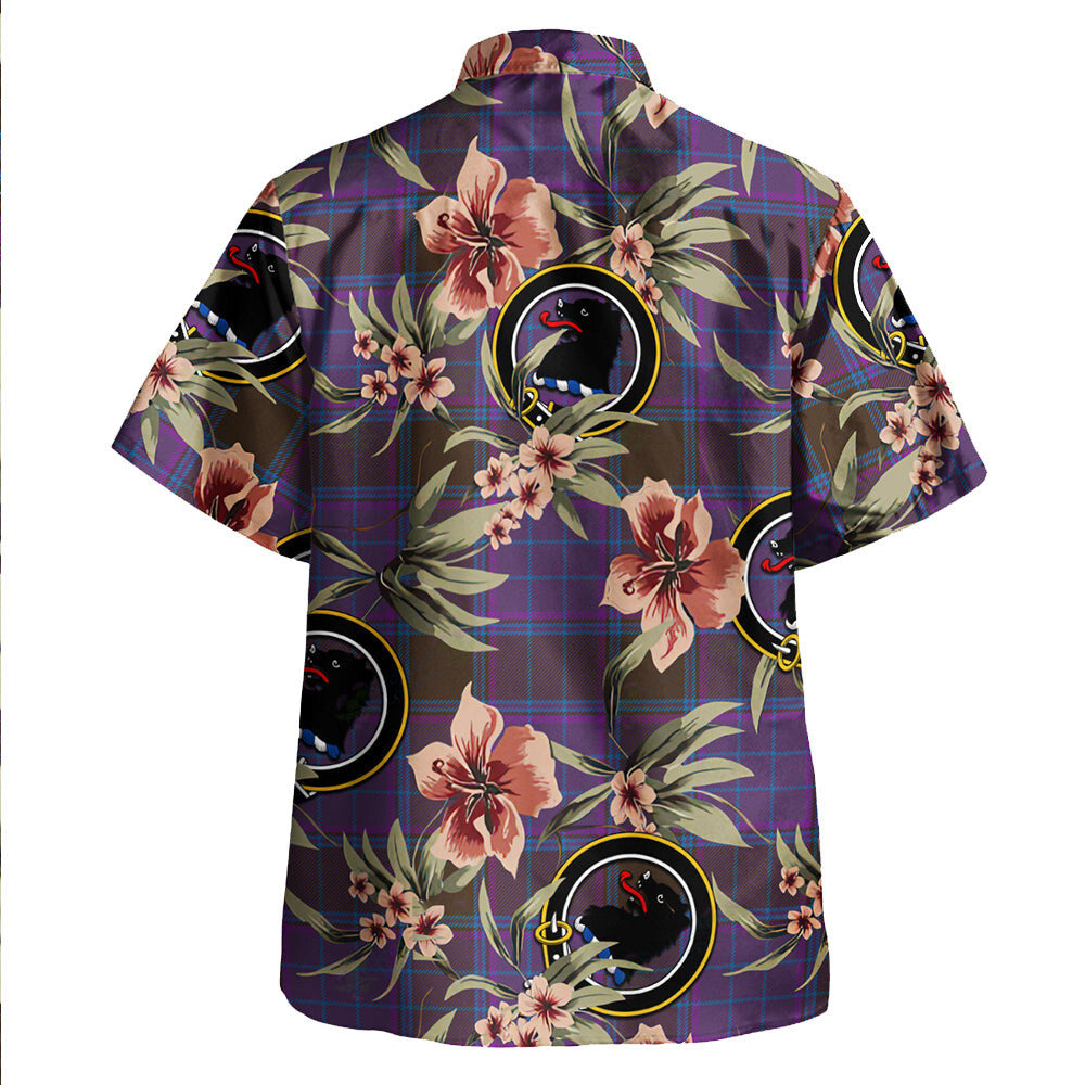 Clan Phillips Modern Tartan Crest Badge Aloha Hawaiian Shirt Tropical Old Style AK87 Phillips Modern Tartan Tartan Today   