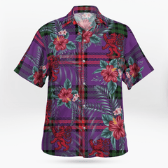 Clan Montgomery Modern Tartan Scottish Lion Hawaiian Shirt CN93 Montgomery Modern Tartan Tartan Hawaii Shirt   