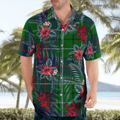Clan Duncan Modern Tartan Scottish Lion Hawaiian Shirt XU77 Duncan Modern Tartan Tartan Hawaii Shirt   