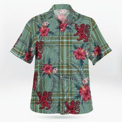 Clan Kelly Dress Tartan Scottish Lion Hawaiian Shirt GO75 Kelly Dress Tartan Tartan Hawaii Shirt   