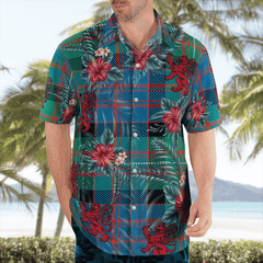 Clan Clan MacDonnell of Glengarry Ancient Tartan Scottish Lion Hawaiian Shirt ZO96 MacDonnell of Glengarry Ancient Tartan Tartan Hawaii Shirt   