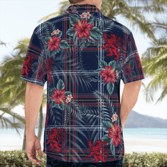 Clan Jewish Tartan Tartan Scottish Lion Hawaiian Shirt CQ16 Jewish Tartan Tartan Tartan Hawaii Shirt   