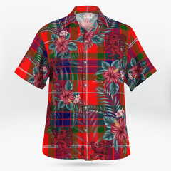 Clan Fraser Modern Tartan Scottish Lion Hawaiian Shirt MY99 Fraser Modern Tartan Tartan Hawaii Shirt   