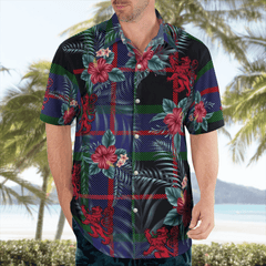 Clan Nairn Tartan Scottish Lion Hawaiian Shirt QI11 Nairn Tartan Tartan Hawaii Shirt   