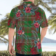 Clan MacKinnon Hunting Modern Tartan Scottish Lion Hawaiian Shirt OK10 MacKinnon Hunting Modern Tartan Tartan Hawaii Shirt   