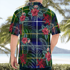 Clan MacNeil of Barra Modern Tartan Scottish Lion Hawaiian Shirt FE58 MacNeil of Barra Modern Tartan Tartan Hawaii Shirt   