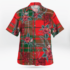 Clan MacAulay Modern Tartan Scottish Lion Hawaiian Shirt RA14 MacAulay Modern Tartan Tartan Hawaii Shirt   