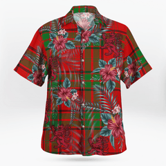 Clan Maxwell Tartan Scottish Lion Hawaiian Shirt WD80 Maxwell Tartan Tartan Hawaii Shirt   