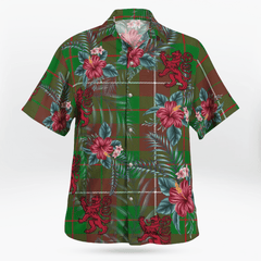 Clan MacKinnon Hunting Modern Tartan Scottish Lion Hawaiian Shirt OK10 MacKinnon Hunting Modern Tartan Tartan Hawaii Shirt   