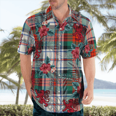 Clan MacDuff Dress Ancient Tartan Scottish Lion Hawaiian Shirt ZC91 MacDuff Dress Ancient Tartan Tartan Hawaii Shirt   