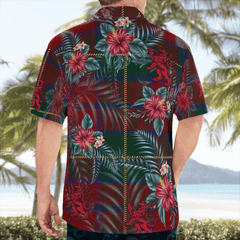 Clan McCarthy Tartan Scottish Lion Hawaiian Shirt OC38 McCarthy Tartan Tartan Hawaii Shirt   