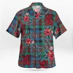 Clan MacDuff Hunting Ancient Tartan Scottish Lion Hawaiian Shirt TS72 MacDuff Hunting Ancient Tartan Tartan Hawaii Shirt   