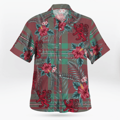 Clan MacGregor Hunting Ancient Tartan Scottish Lion Hawaiian Shirt SB26 MacGregor Hunting Ancient Tartan Tartan Hawaii Shirt   