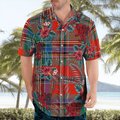 Clan MacLean of Duart Ancient Tartan Scottish Lion Hawaiian Shirt GW96 MacLean of Duart Ancient Tartan Tartan Hawaii Shirt   