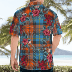 Clan MacLachlan Ancient Tartan Scottish Lion Hawaiian Shirt GD91 MacLachlan Ancient Tartan Tartan Hawaii Shirt   