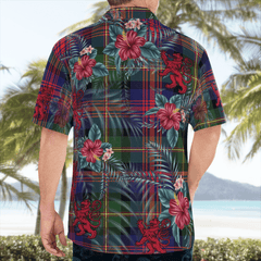 Clan MacLennan Tartan Scottish Lion Hawaiian Shirt SL33 MacLennan Tartan Tartan Hawaii Shirt   