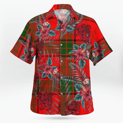 Clan Maxwell Modern Tartan Scottish Lion Hawaiian Shirt PD83 Maxwell Modern Tartan Tartan Hawaii Shirt   