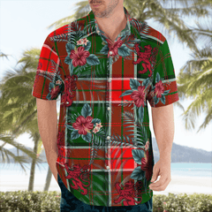 Clan Pollock Modern Tartan Scottish Lion Hawaiian Shirt ZX90 Pollock Modern Tartan Tartan Hawaii Shirt   