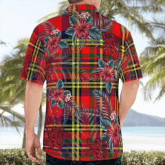 Clan Hepburn Tartan Scottish Lion Hawaiian Shirt UL95 Hepburn Tartan Tartan Hawaii Shirt   