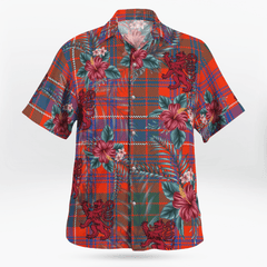 Clan MacRae Ancient Tartan Scottish Lion Hawaiian Shirt GQ40 MacRae Ancient Tartan Tartan Hawaii Shirt   