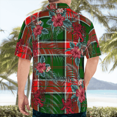 Clan Pollock Modern Tartan Scottish Lion Hawaiian Shirt ZX90 Pollock Modern Tartan Tartan Hawaii Shirt   