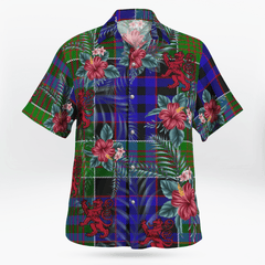 Clan Newman Tartan Scottish Lion Hawaiian Shirt YF57 Newman Tartan Tartan Hawaii Shirt   
