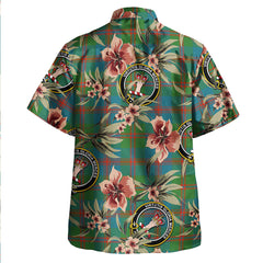 Clan Robertson of Struan Ancient Tartan Crest Badge Aloha Hawaiian Shirt Tropical Old Style NM90 Robertson of Struan Ancient Tartan Tartan Today   