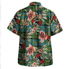 Clan MacLeod of Harris (MacLeod Hunting) Ancient Tartan Crest Badge Aloha Hawaiian Shirt Tropical Old Style US14 MacLeod of Harris (MacLeod Hunting) Ancient Tartan Tartan Today   