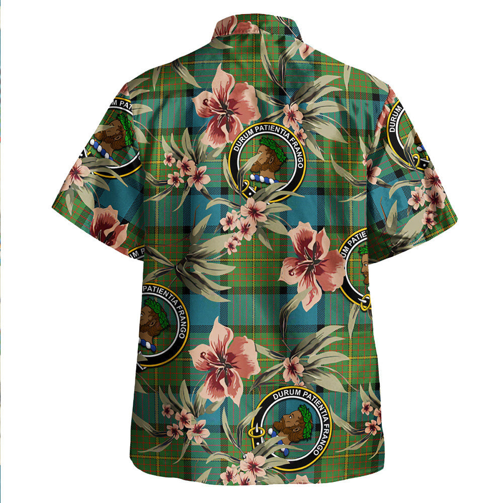 Clan Muir Ancient Tartan Crest Badge Aloha Hawaiian Shirt Tropical Old Style BO75 Muir Ancient Tartan Tartan Today   