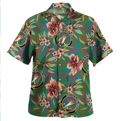Clan Robertson of Struan Ancient Tartan Crest Badge Aloha Hawaiian Shirt Tropical Old Style NM90 Robertson of Struan Ancient Tartan Tartan Today   