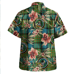 Clan MacLaren Ancient Tartan Crest Badge Aloha Hawaiian Shirt Tropical Old Style BK18 MacLaren Ancient Tartan Tartan Today   