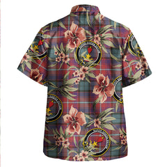 Clan Rattray of Lude Weathered Tartan Crest Badge Aloha Hawaiian Shirt Tropical Old Style WS54 Rattray of Lude Weathered Tartan Tartan Today   