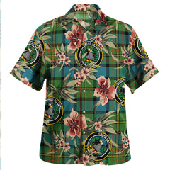 Clan MacLaren Ancient Tartan Crest Badge Aloha Hawaiian Shirt Tropical Old Style BK18 MacLaren Ancient Tartan Tartan Today   