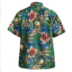 Clan Oliphant Ancient Tartan Crest Badge Aloha Hawaiian Shirt Tropical Old Style JI88 Oliphant Ancient Tartan Tartan Today   