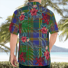 Clan Strange of Balkaskie Tartan Scottish Lion Hawaiian Shirt XM28 Strange of Balkaskie Tartan Tartan Hawaii Shirt   