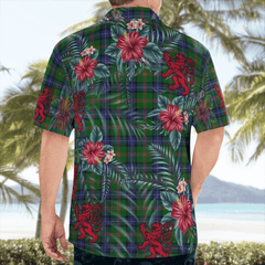 Clan Jones 1 Tartan Scottish Lion Hawaiian Shirt FD92 Jones 1 Tartan Tartan Hawaii Shirt   