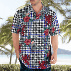 Clan Sir Walter Scott Tartan Scottish Lion Hawaiian Shirt AB30 Sir Walter Scott Tartan Tartan Hawaii Shirt   