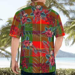 Clan Turnbull Dress Tartan Scottish Lion Hawaiian Shirt BC14 Turnbull Dress Tartan Tartan Hawaii Shirt   