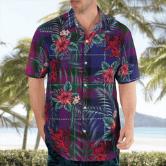 Clan Pride of Scotland Tartan Scottish Lion Hawaiian Shirt ID66 Pride of Scotland Tartan Tartan Hawaii Shirt   