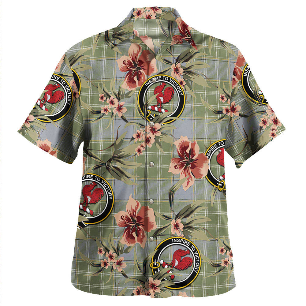 Clan Currie Weathered Tartan Crest Badge Aloha Hawaiian Shirt Tropical Old Style JI26 Currie Weathered Tartan Tartan Today   