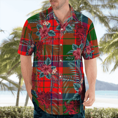 Clan Nicolson Modern Tartan Scottish Lion Hawaiian Shirt NI26 Nicolson Modern Tartan Tartan Hawaii Shirt   