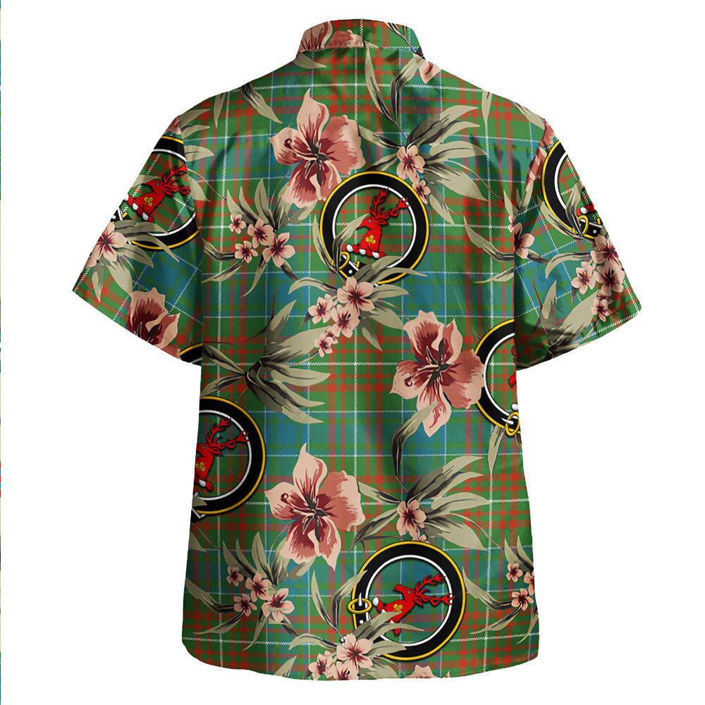 Clan MacConnell Ancient Tartan Crest Badge Aloha Hawaiian Shirt Tropical Old Style HN88 MacConnell Ancient Tartan Tartan Today   