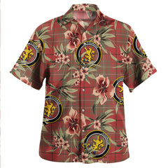 Clan Cumming (MacAulay #2) Weathered Tartan Crest Badge Aloha Hawaiian Shirt Tropical Old Style OY88 Cumming (MacAulay #2) Weathered Tartan Tartan Today   