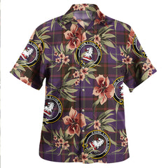 Clan Home Weathered Tartan Crest Badge Aloha Hawaiian Shirt Tropical Old Style XK62 Home Weathered Tartan Tartan Today   