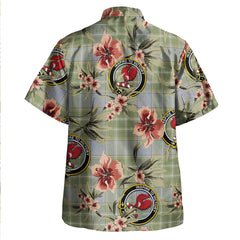Clan Currie Weathered Tartan Crest Badge Aloha Hawaiian Shirt Tropical Old Style JI26 Currie Weathered Tartan Tartan Today   