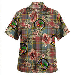 Clan MacBeth Weathered Tartan Crest Badge Aloha Hawaiian Shirt Tropical Old Style AN31 MacBeth Weathered Tartan Tartan Today   