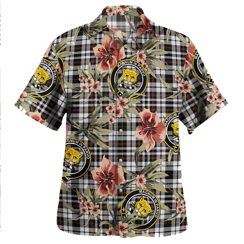 Clan Little Arisaid Modern Tartan Crest Badge Aloha Hawaiian Shirt Tropical Old Style LA75 Little Arisaid Modern Tartan Tartan Today   