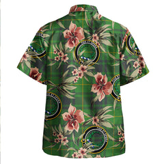Clan MacArthur Ancient Tartan Crest Badge Aloha Hawaiian Shirt Tropical Old Style AI52 MacArthur Ancient Tartan Tartan Today   